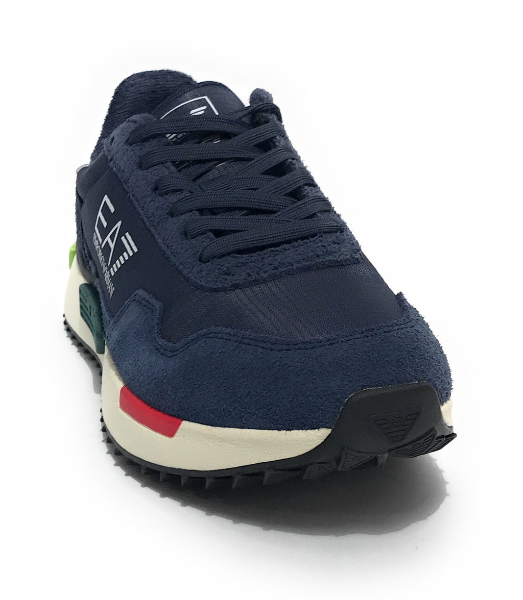 Sneaker EA7 Emporio Armani sky captian/asphalt U26EA02 7X000380 AF19175 MZ230
