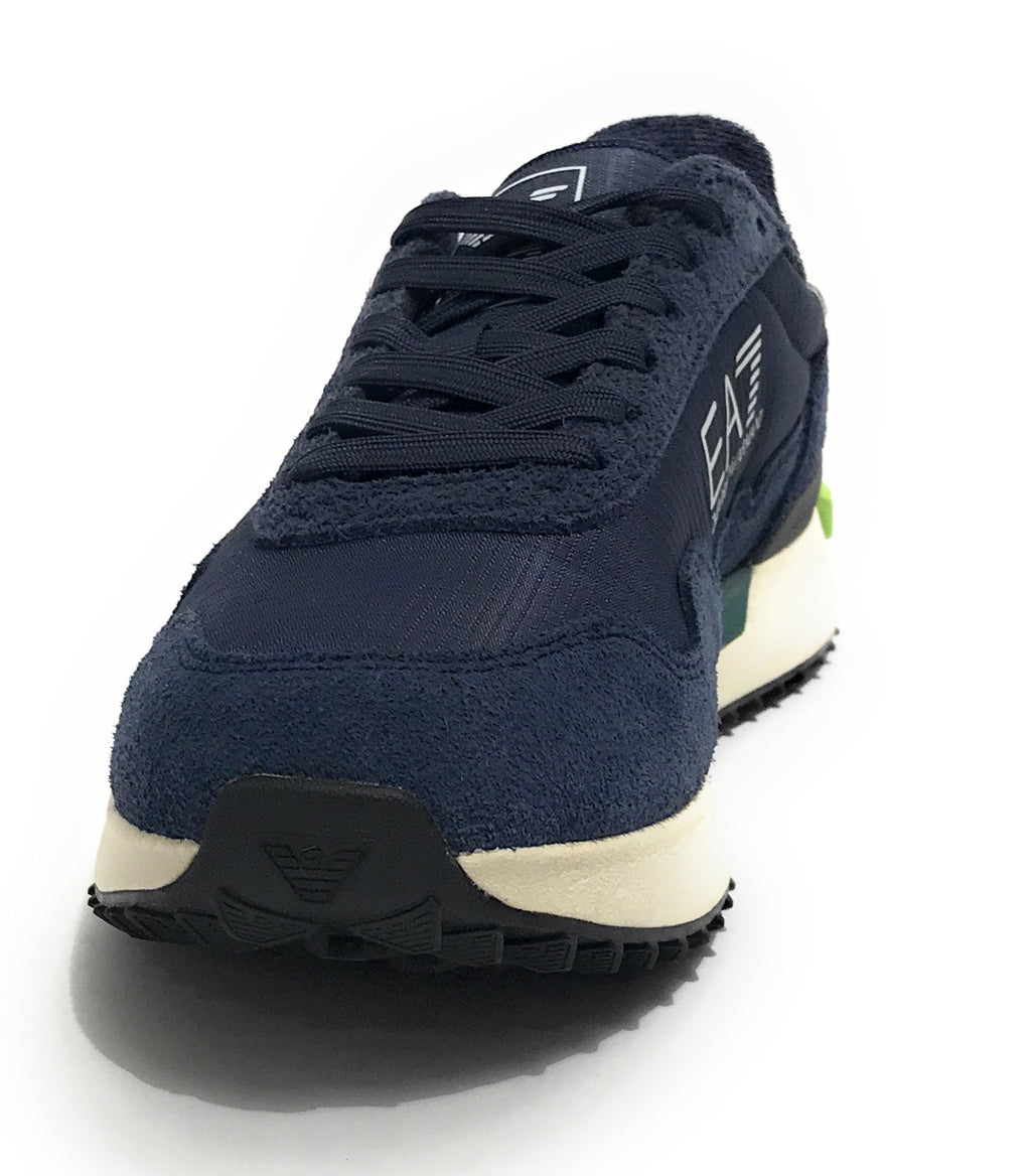 Sneaker EA7 Emporio Armani sky captian/asphalt U26EA02 7X000380 AF19175 MZ230