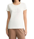 T-shirt donna Liu Jo white milk ES25LJ82 TA5173 JS003 M9294