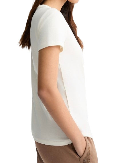 T-shirt donna Liu Jo white milk ES25LJ82 TA5173 JS003 M9294