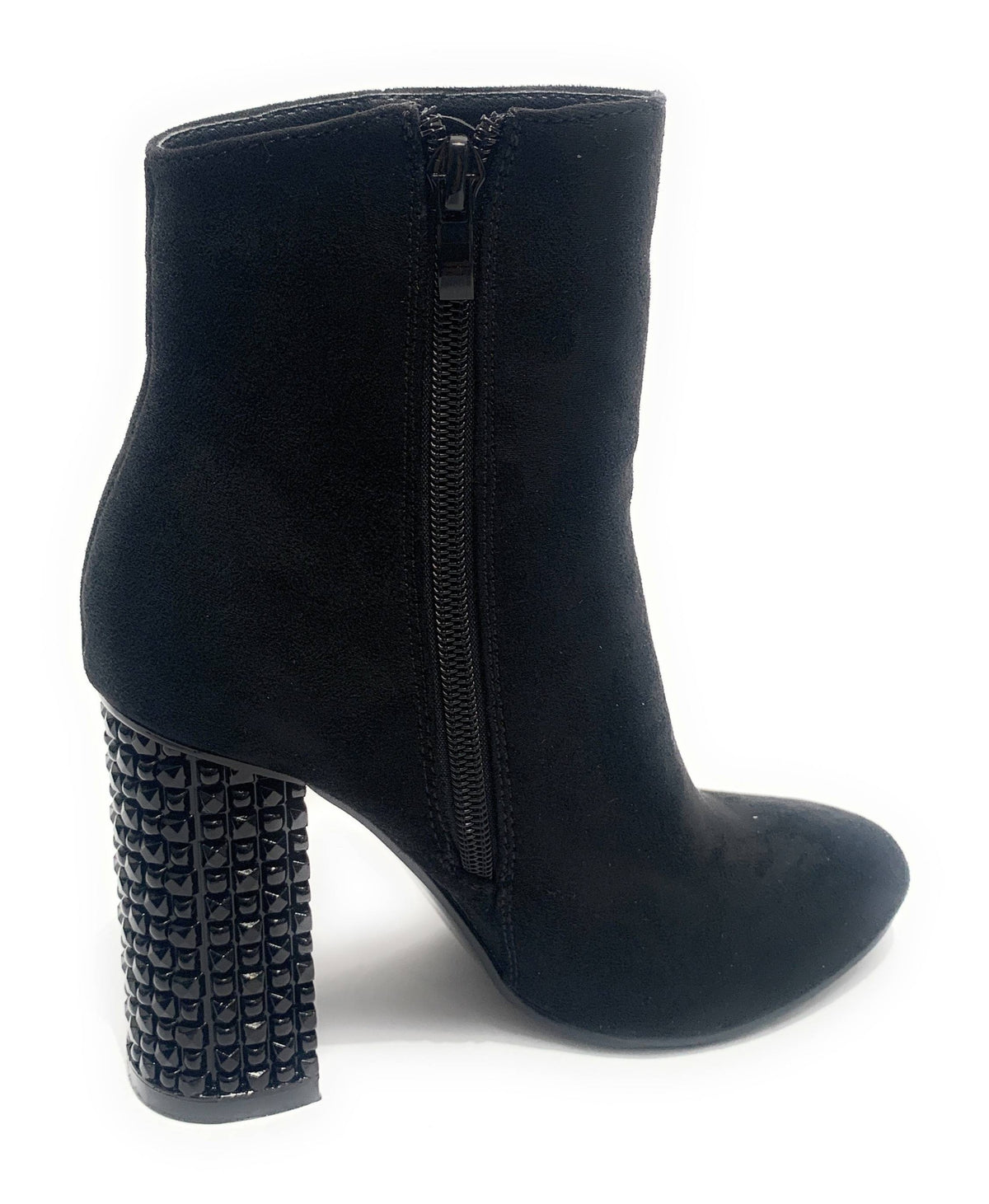 Scarpe donna ankle boot Gold&gold tc 90 metal in ecopelle scamosciato nero  D20GG57