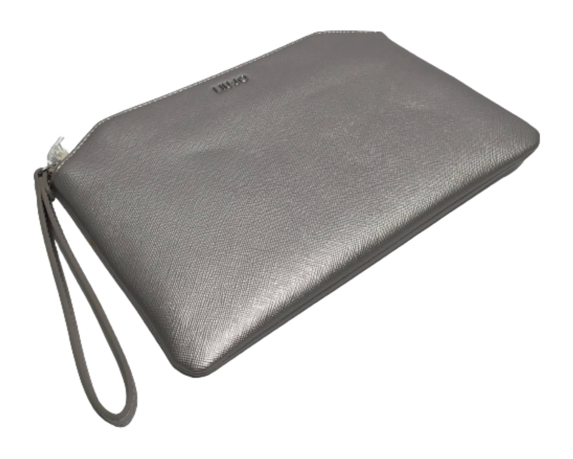 Borsa pochette ECS envelope calwen Liu-jo in ecopelle silver BS23LJ71 NF2195