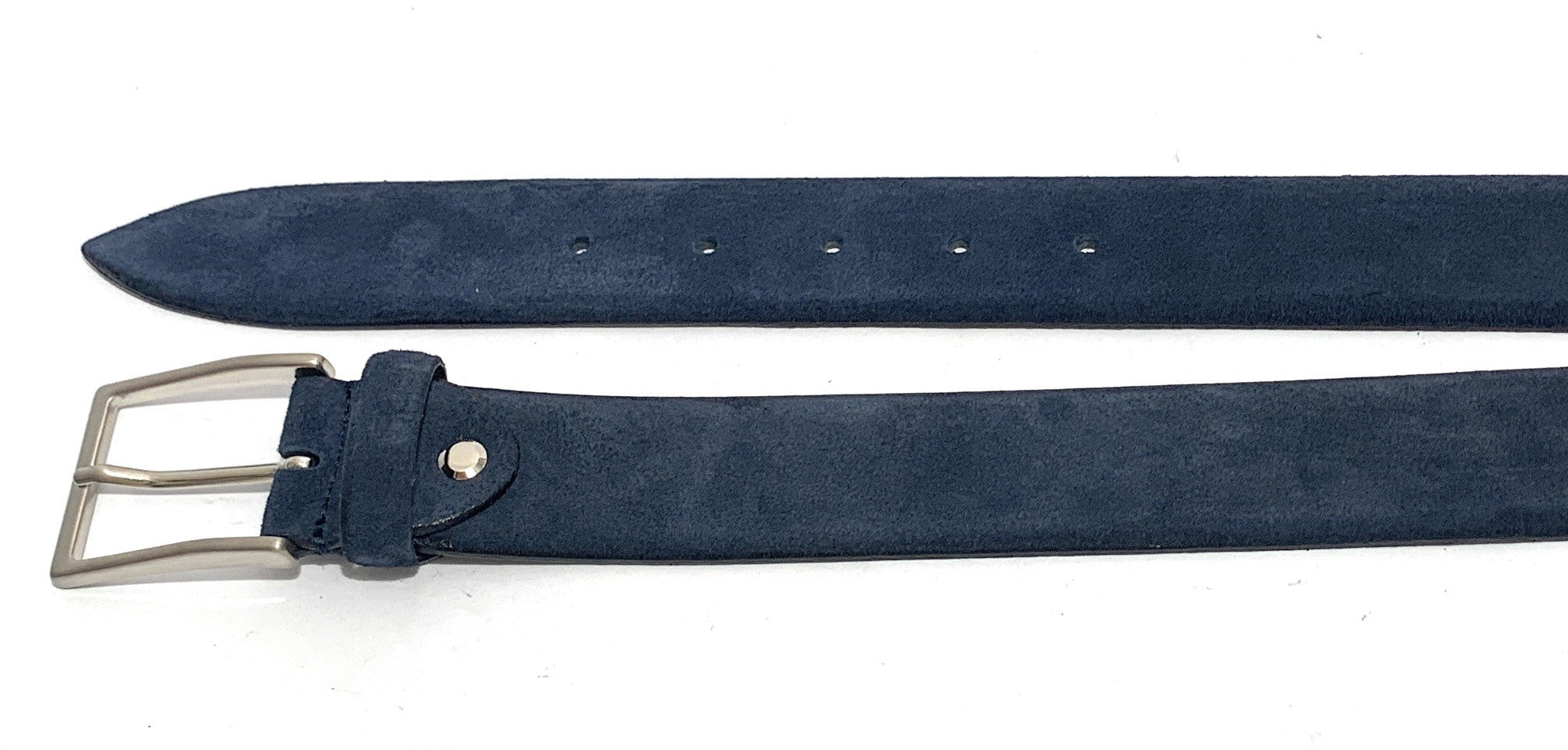 Cinta  Elite by Zerbini in pelle scamosciata blu notte  H 35  A20EL13