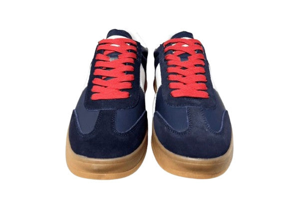 Scarpe U.S. Polo sneaker Campy001 in pelle/ ecopelle dark blue uomo U25UP17