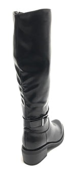 Scarpe donna stivale Cavallerizzo Gold&gold in ecopelle  nero D20GG49