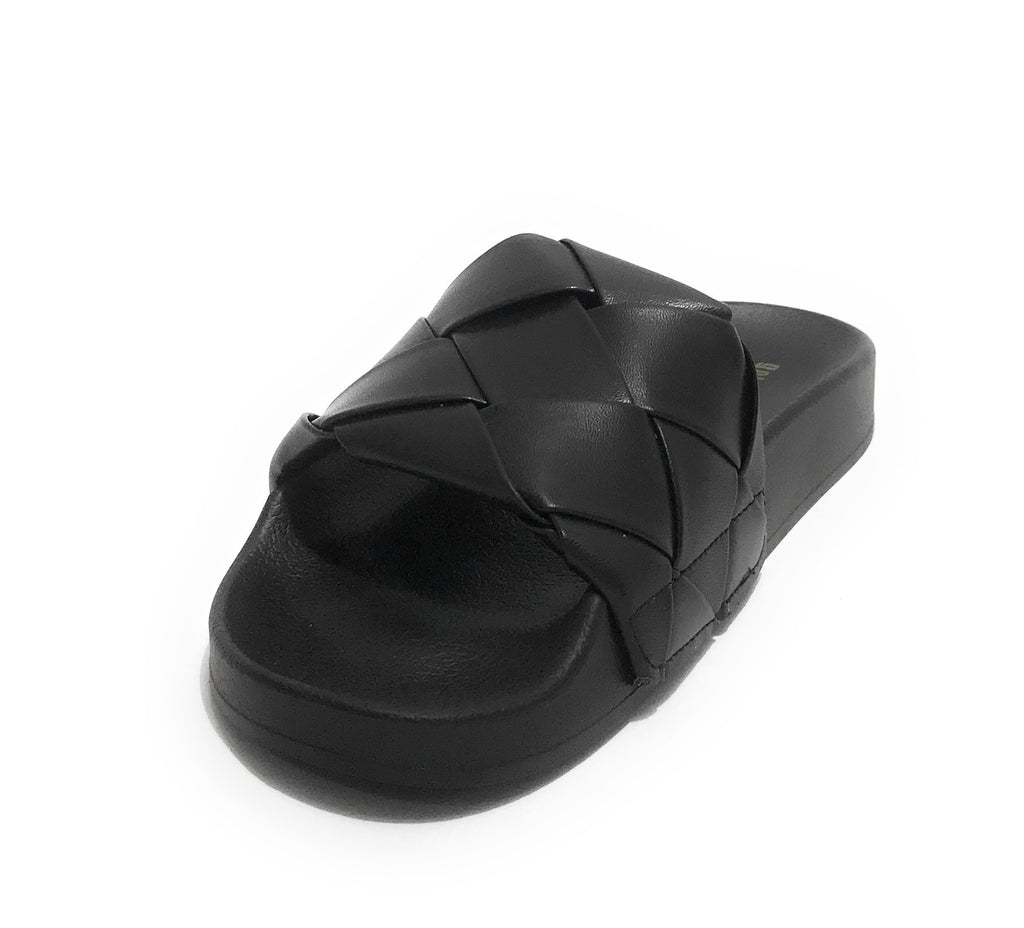 Scarpe donna Gold&gold slipper in ecopelle nero DS21GG63