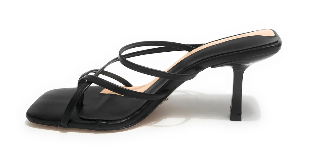 Scarpe donna sandalo Gold&gold TC 80 ecopelle nero DS21GG23