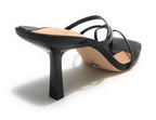 Scarpe donna sandalo Gold&gold TC 80 ecopelle nero DS21GG23
