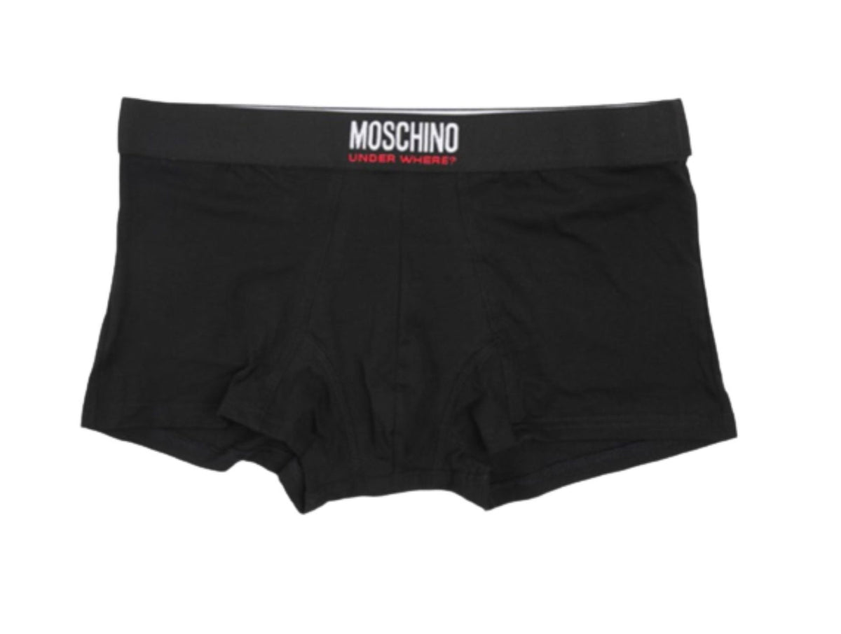 Slip uomo Moschino  trunk elastico nero ES21MO40 A4797 8119 0555