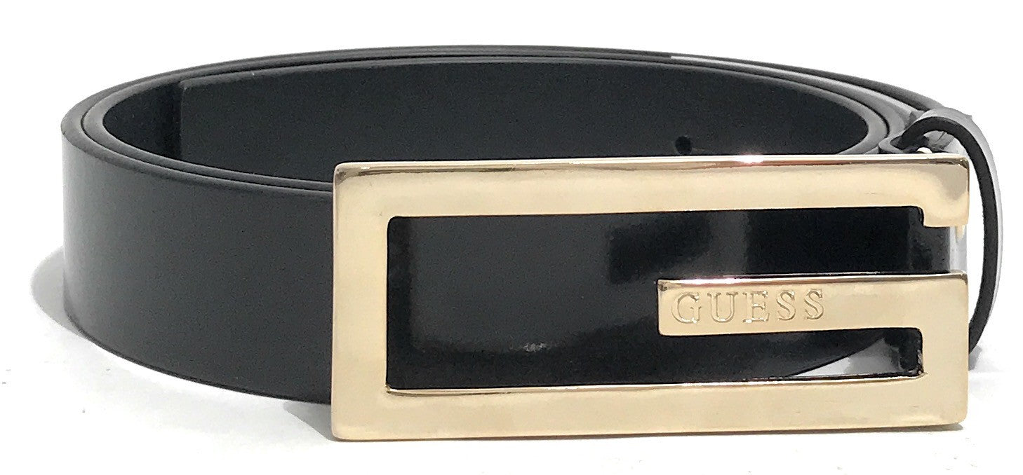 Cinta uomo Guess adjustable belt in pelle nero C24GU35 BW7772P3430