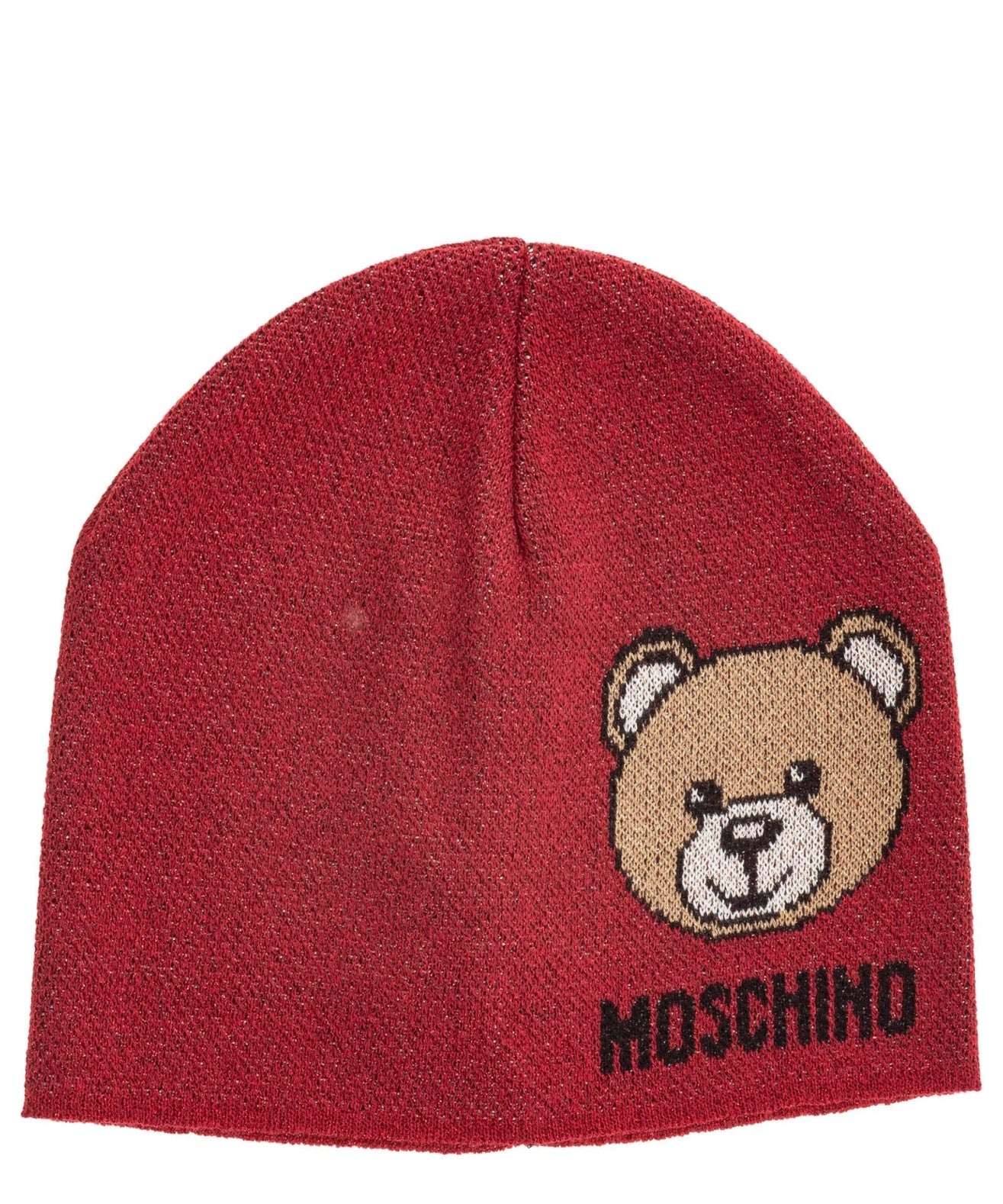 Berretto Teddy Moschino rosso C24MO03 65214