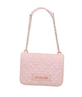 Borsa donna Love Moschino a spalla/ tracolla ecopelle trapuntata rose gold B24MO146 JC4000