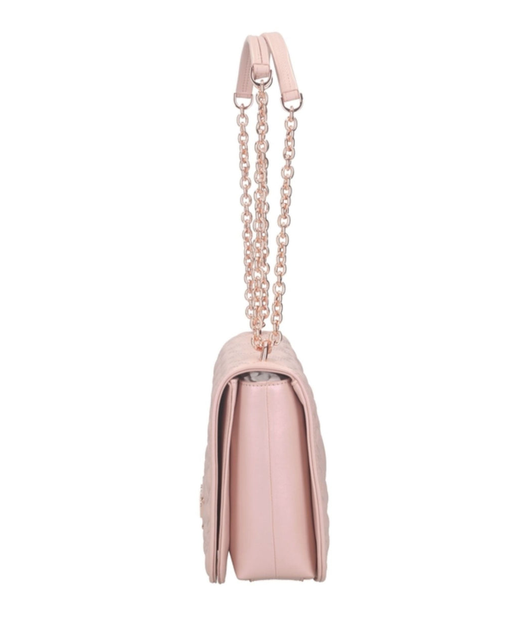 Borsa donna Love Moschino a spalla/ tracolla ecopelle trapuntata rose gold B24MO146 JC4000