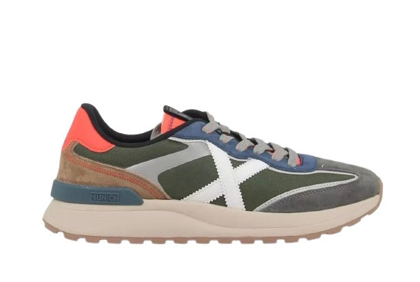 Sneaker Munich uomo Dynamix 08 verde/multicolore U26MU03 8862008