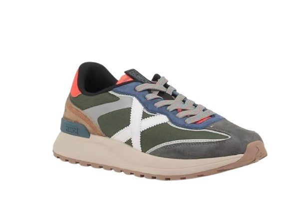 Sneaker Munich uomo Dynamix 08 verde/multicolore U26MU03 8862008