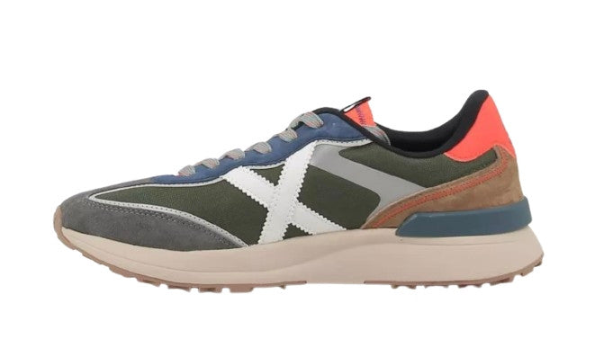 Sneaker Munich uomo Dynamix 08 verde/multicolore U26MU03 8862008