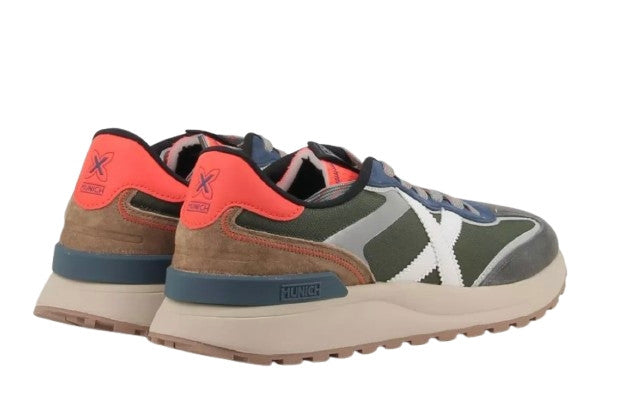 Sneaker Munich uomo Dynamix 08 verde/multicolore U26MU03 8862008
