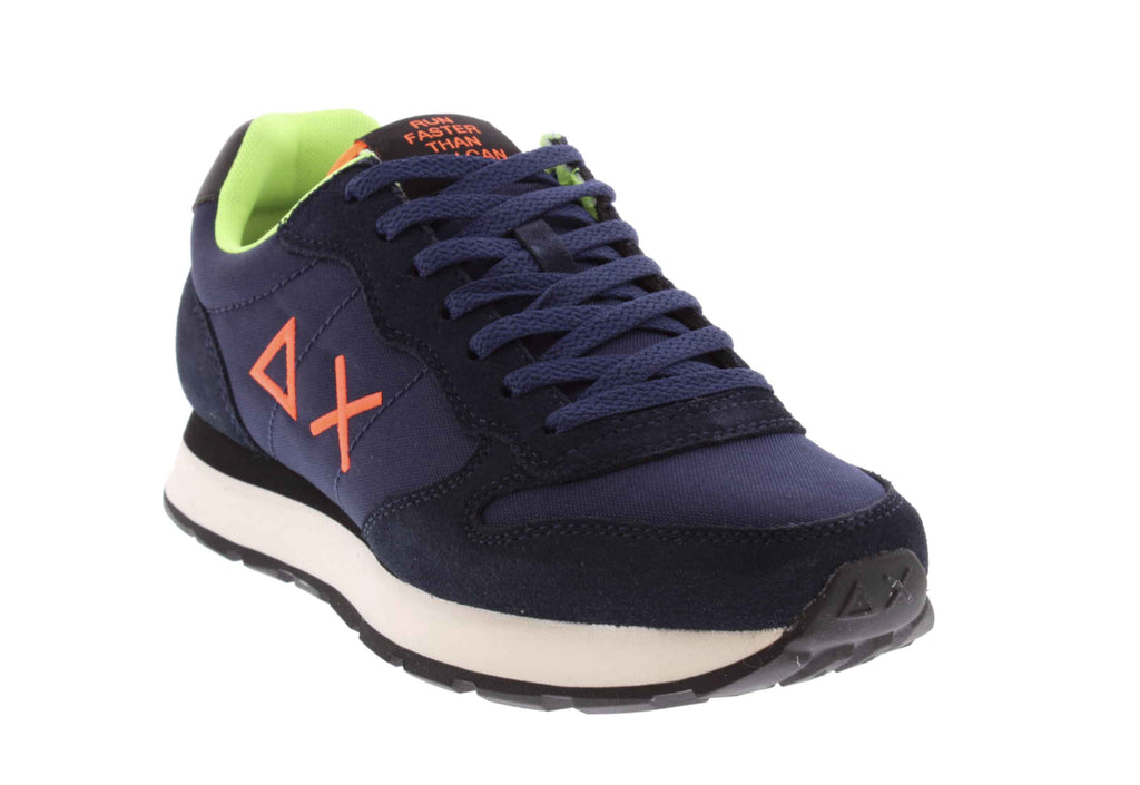 Sneaker running Sun68 Tom Fluo navy blue U26SU07 Z45102