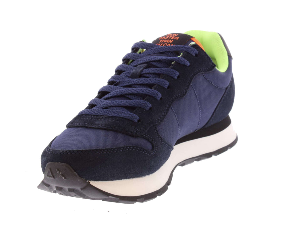 Sneaker running Sun68 Tom Fluo navy blue U26SU07 Z45102