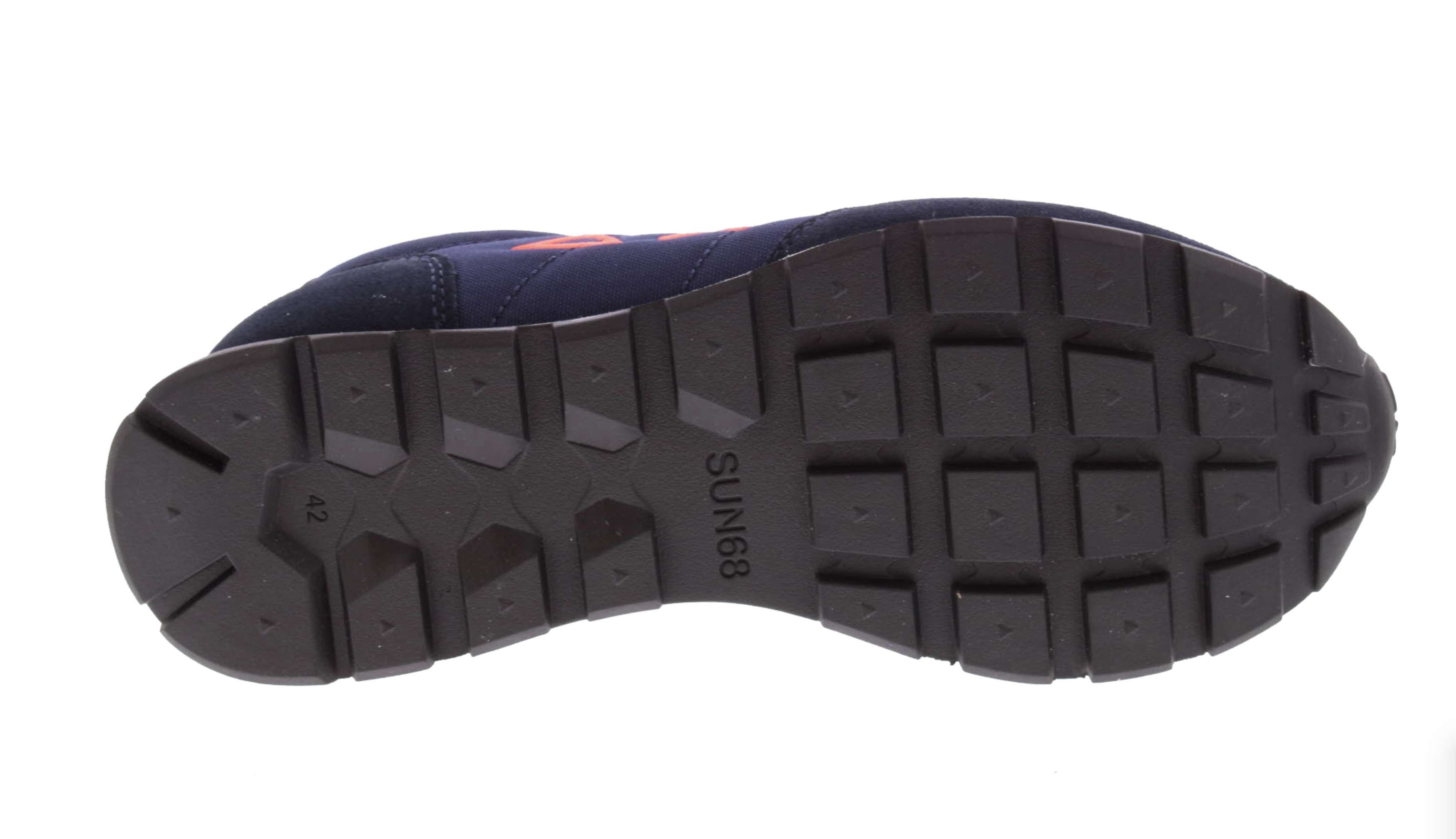 Sneaker running Sun68 Tom Fluo navy blue U26SU07 Z45102