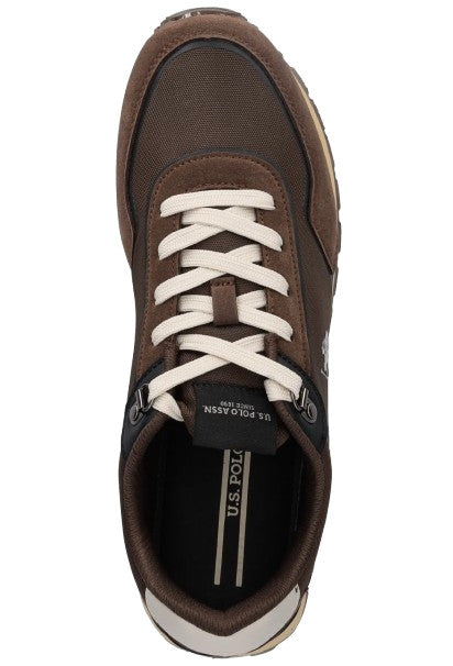 Sneaker running U.S. POLO Aron009 dark brown U26UP08