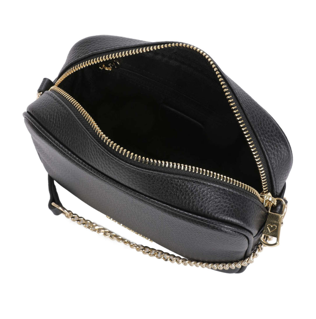 Borsa donna tracolla Braccialini Jinny Leather pelle nero B26BR69 B18480