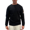 Felpa uomo Moschino girocollo nero E25MO01 V1A1701 4424 0555