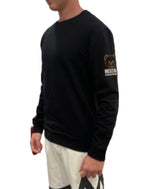 Felpa uomo Moschino girocollo nero E25MO01 V1A1701 4424 0555