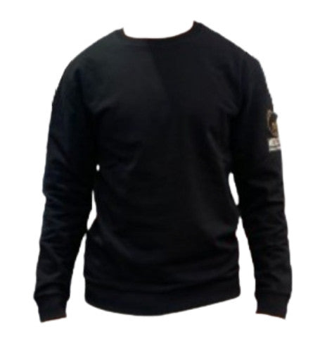 Felpa uomo Moschino girocollo nero E25MO01 V1A1701 4424 0555