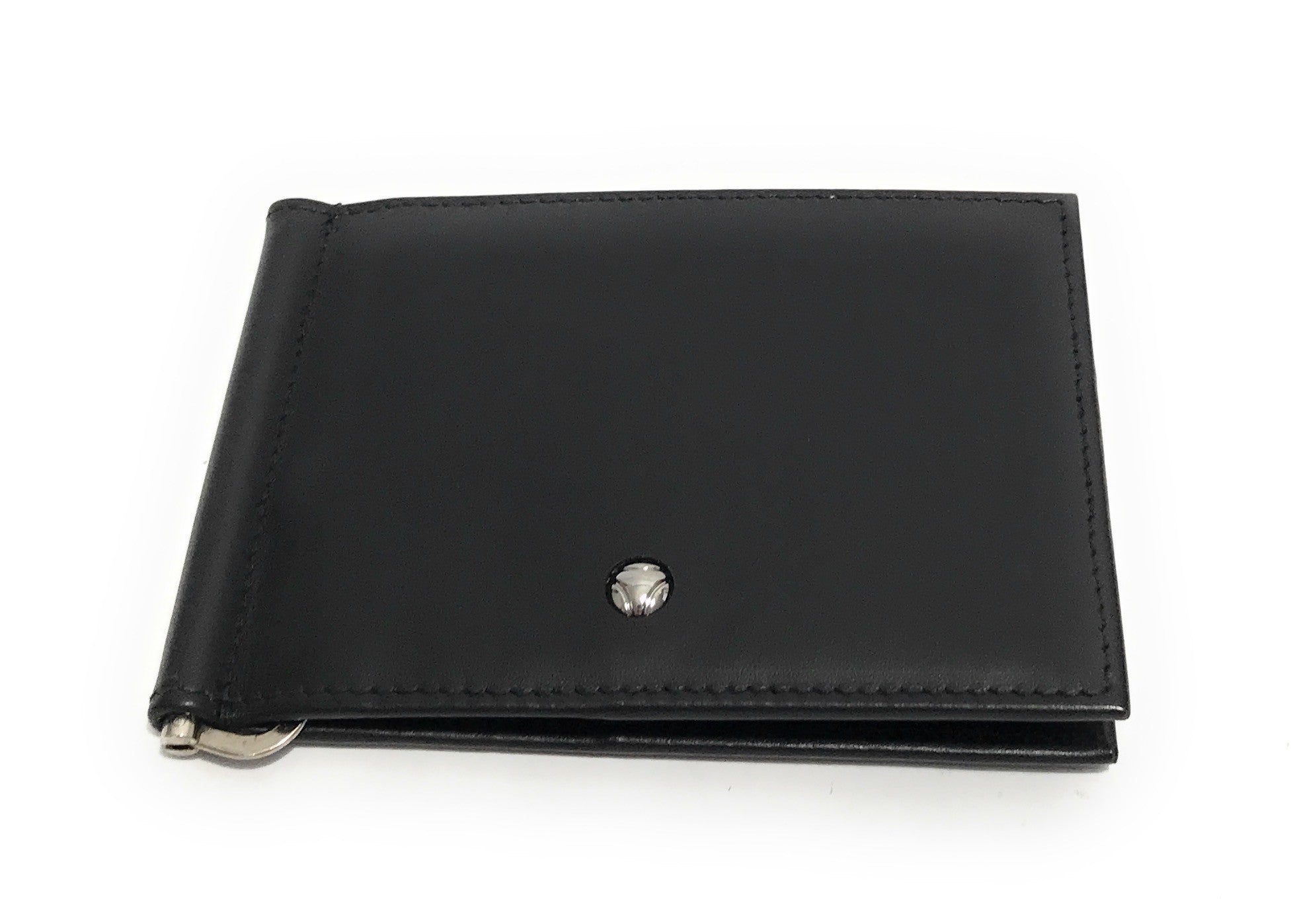 Portafogli uomo MOMO DESIGN  money clip in pelle nero AS23MM03 MO-10BC*