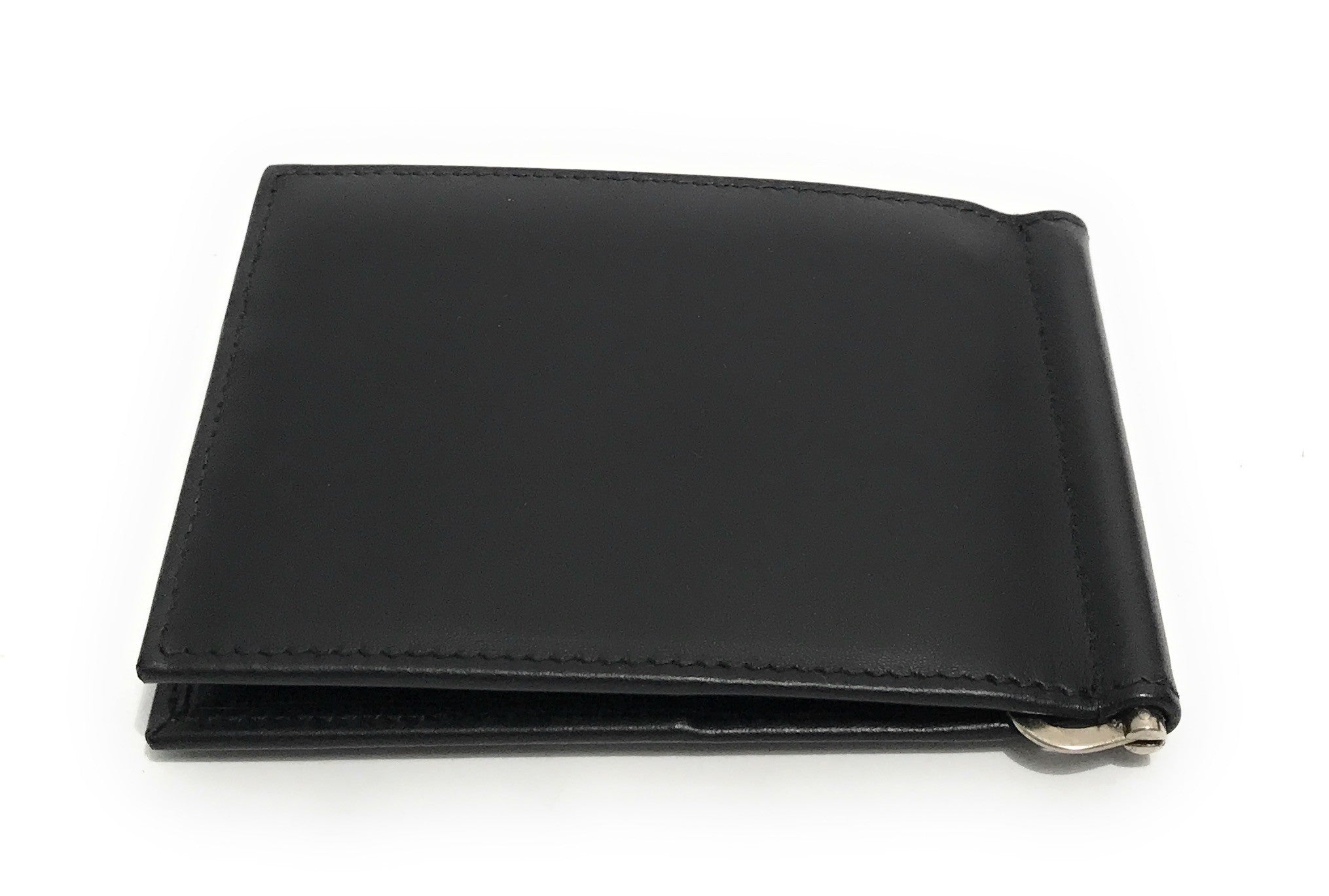Portafogli uomo MOMO DESIGN  money clip in pelle nero AS23MM03 MO-10BC*