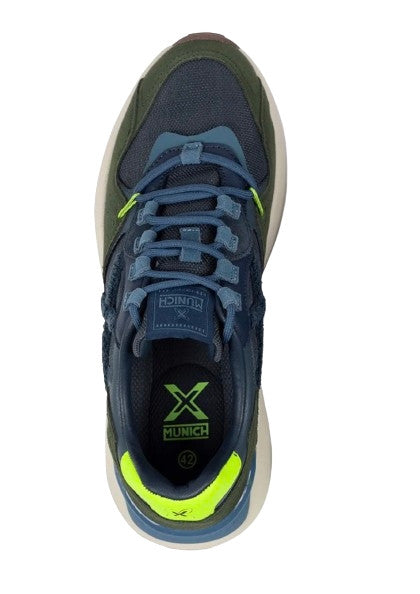 Sneaker Munich uomo Nexa 11 green/ navy U26MU10 8097011