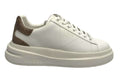 Scarpe uomo Guess sneaker Elba carryover pelle white/ beige U26GU06 FMPVIBLEA12