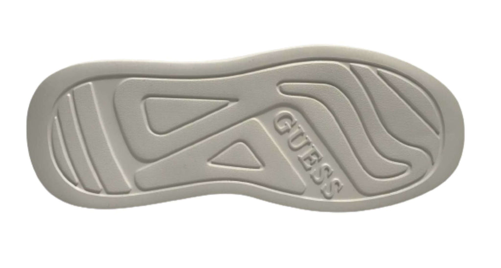 Scarpe uomo Guess sneaker Elba carryover pelle white/ beige U26GU06 FMPVIBLEA12