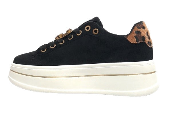 Sneaker donna Gold&gold nero D26GG11 GB989