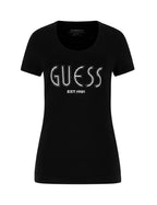T-shirt donna Guess black E26GU07 W5YI05J1314