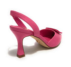 Scarpe donna Gold&gold decollete tallone aperto tc 80 fuxia GP23-201 DS23GG05