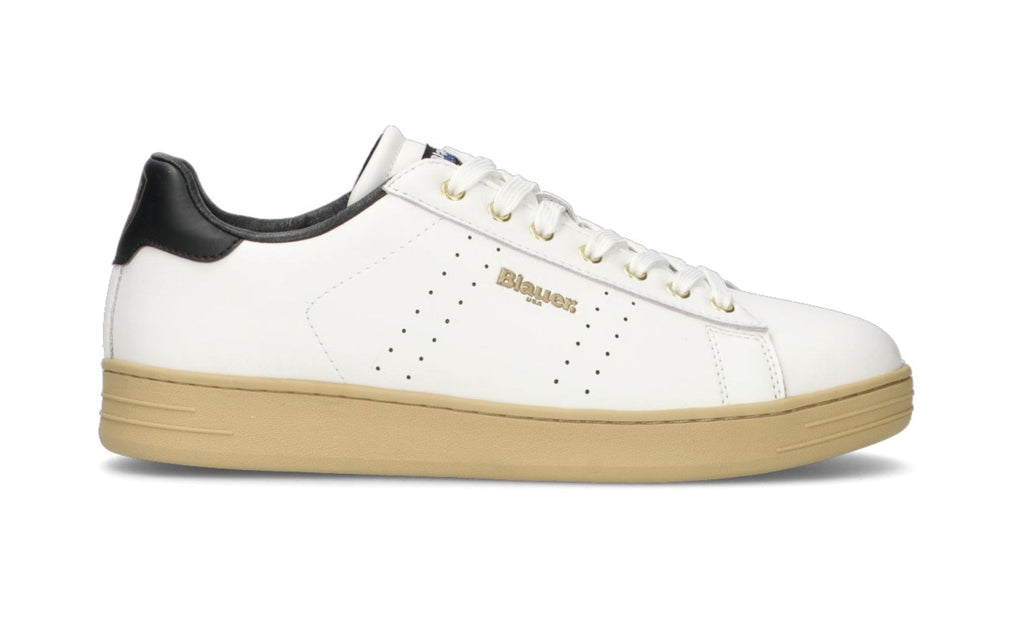 Sneaker uomo Blauer Grant white/ black U26BU11 F5GRANT01/LEA