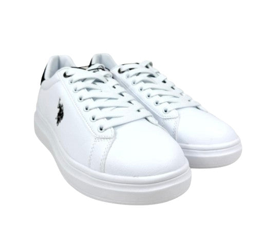 Sneaker U.S. POLO Cody010A white/black U26UP04