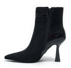 Scarpe donna Gold&gold stivaletto tc 80 ecopelle nero D26GG33 GU337