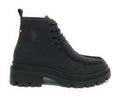 Scarpe donna polacchno US Polo Alicya002 in ecopelle nero D25UP13