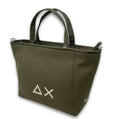 Borsa donna Sun 68 small canvas bag verde militare BS25SU07 Z35262