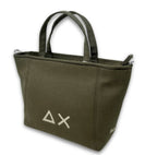 Borsa donna Sun 68 small canvas bag verde militare BS25SU07 Z35262