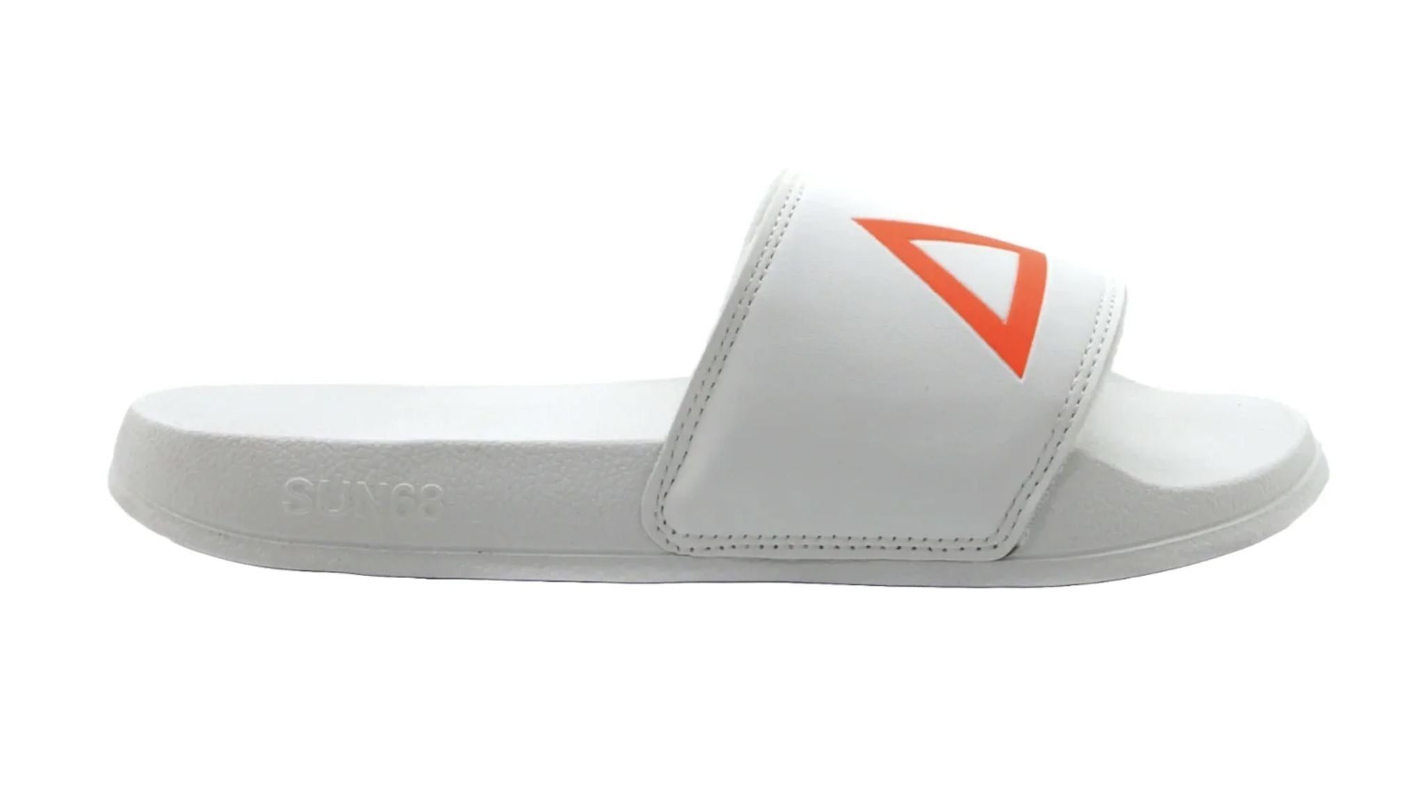Slippers logo Sun68 white donna DS24SU15 X34203