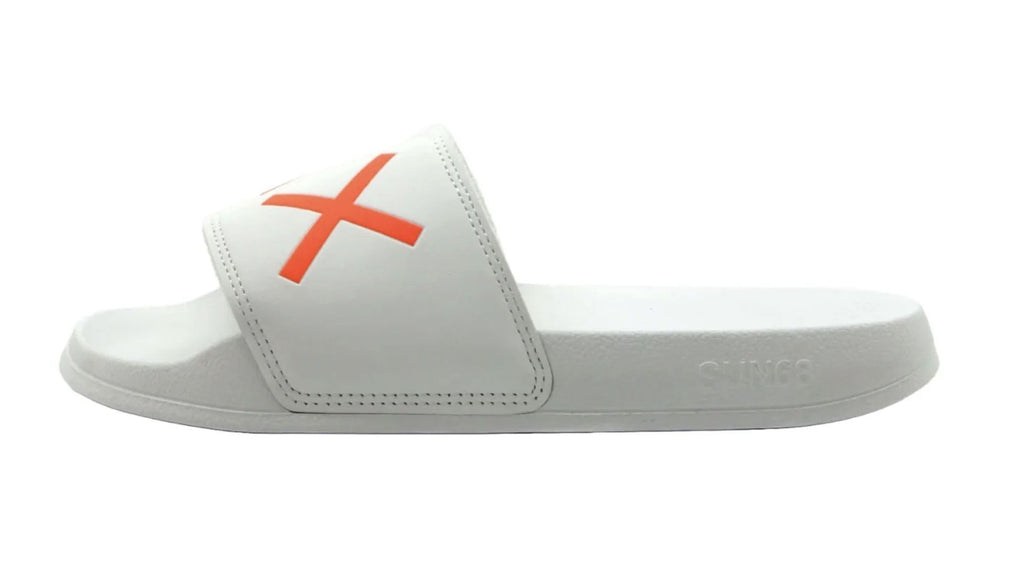 Slippers logo Sun68 white donna DS24SU15 X34203