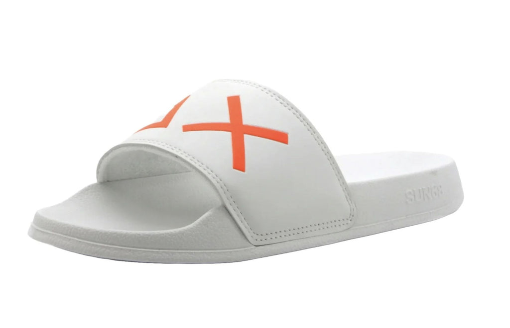 Slippers logo Sun68 white donna DS24SU15 X34203