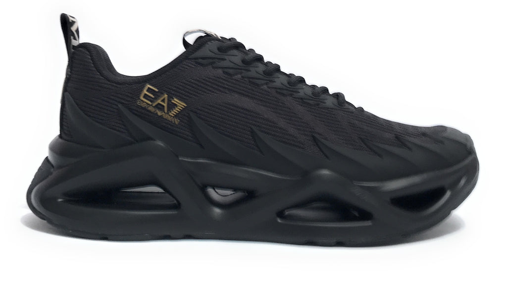 Sneaker EA7 Emporio Armani triple black/gold U26EA09 7X000304 AF18442 MC021