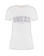 T-shirt donna Guess bianco ES25GU72 W5GI04J1314