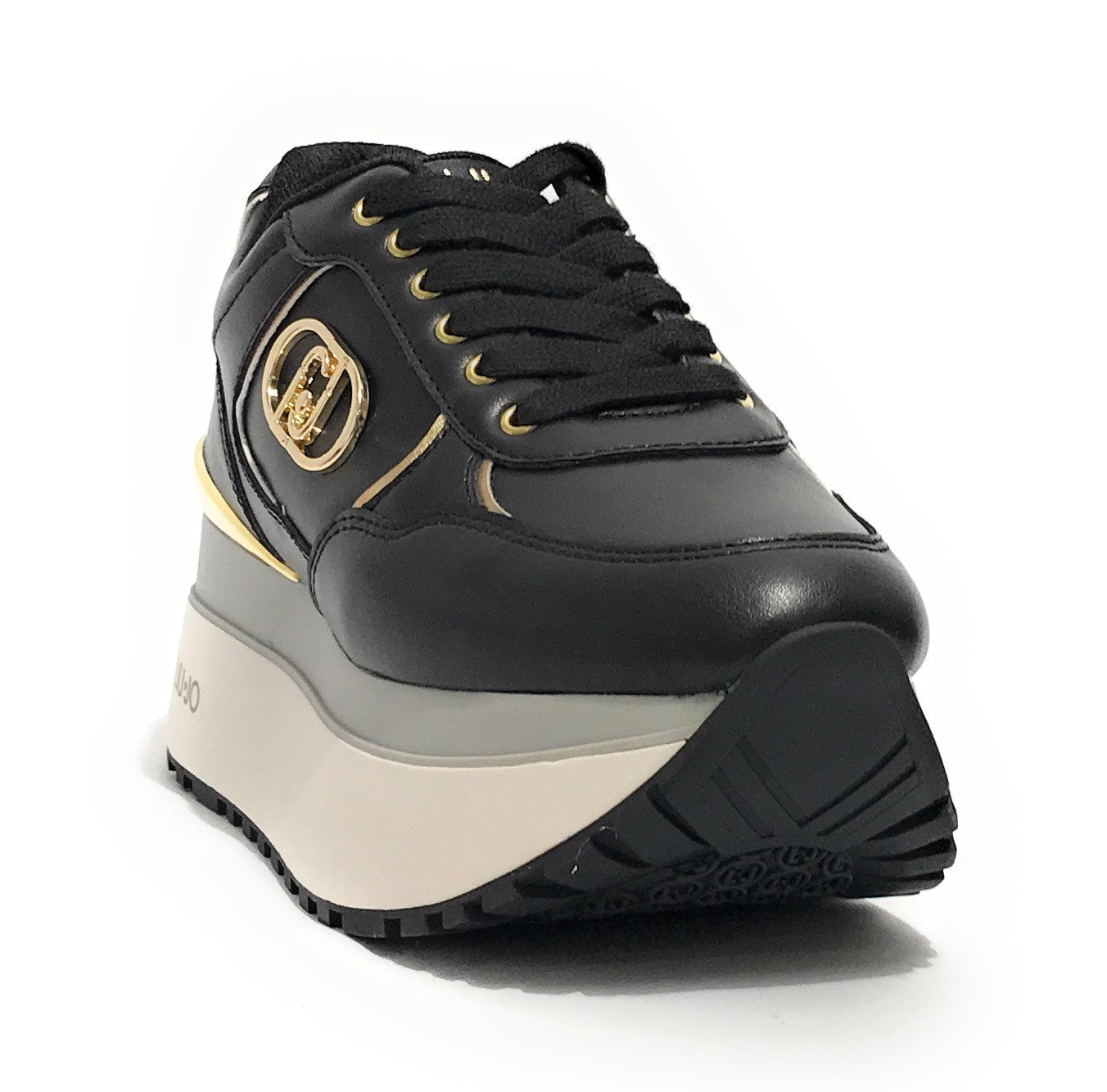 Sneaker donna Liu-Jo Maxi Wonder Plus 01 black D26LJ17 BF5011 P0102