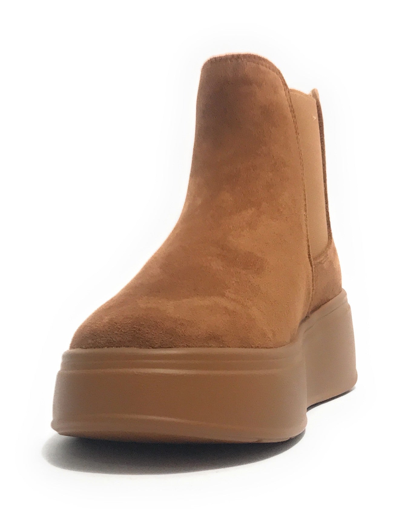 Scarpe donna Gold&gold stivaletto ecopelle scamosciata camel D26GG04 GB880